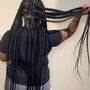 Small Knotless Braids