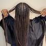 Small Knotless Braids