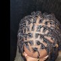 Re-twist and two strands