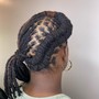 Feed in Braids (8-12 Braids)