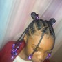 Kid's Medium box Braids