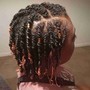 Loc Extensions w/ hair included