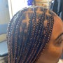 Medium Knotless Braids