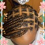 Medium Knotless Braids