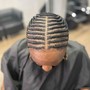 Man Bun 4 Braids