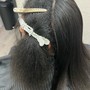 Crimp  set  shoulder length