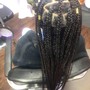 Boho knotless Braids