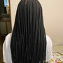 Medium Box Braids