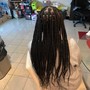 Medium Knotless Braids