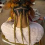 Large Knotless Braids