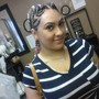 2 Goddess/Feed in-French Braids