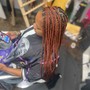 Medium Knotless  Braids