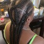 2 Feed In Braids