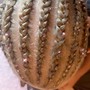 Cornrows (with extensions)