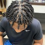 Twist out/Two strand twist