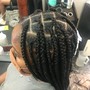 2 Cornrows ( no hair added )