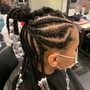 Boho Knotless Box Braids