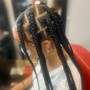 Small knotless Braids