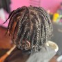 Full head Twists and box braids