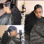 Sleek Ponytail, Quick Weave