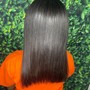 Women  hair cut  wash and blow dry