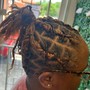 Kid's knotless braids