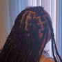 Medium Goddess Knotless Braids