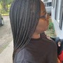 Knotless braids small