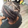 6-8 Simple Cornrows for men