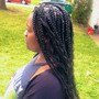 Large knotless  Braids