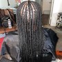 Large Knotless  Braids