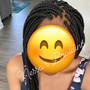 Crochet Braids with Braided Hair