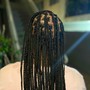 Large Knotless Braids