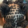 Interlock retighten on traditional locs