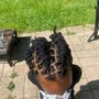 Kid's straight back Braids