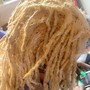 Marley Twist over dreads