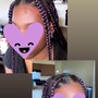 Faux Locs, Knotless, and passion twist