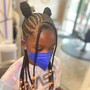 QRWND Cornrow Braids and Beads