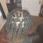 Loc Re-twist/Two Strand with Long Hair