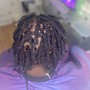 Loc style add on to retwist