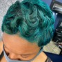 Pixie style/ (Natural hair- no cut)