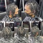 Starter Locs/ Half Head