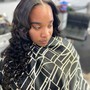 Re-curl weave only (no wash)