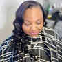 Re-curl weave only (no wash)