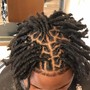 Starter locs on Medium Hair(Ear Lenghth)