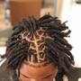 Starter locs on Medium Hair(Ear Lenghth)