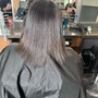 Hair Tint, Trim, Flat Iron