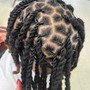 Barbie loc knot Ponytail