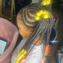 Medium Box Braids Butt