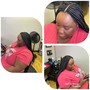 Crochet Braids pre loop